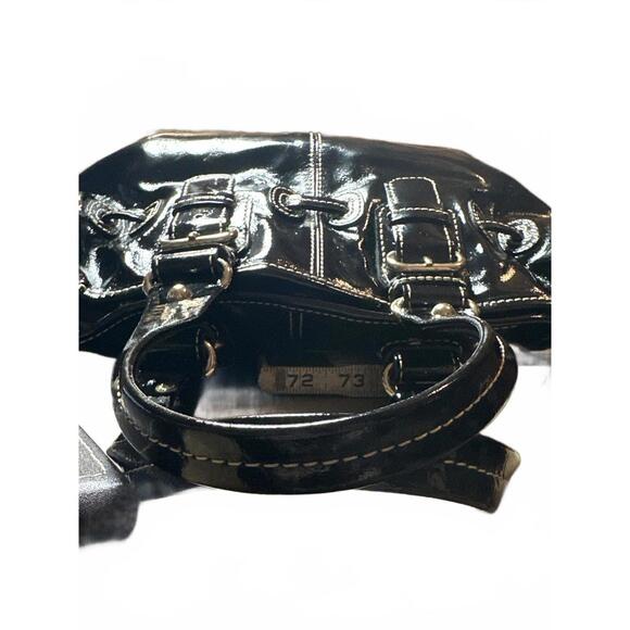 Dooney & Bourke Chara Patent Leather Satchel - Picture 5 of 5